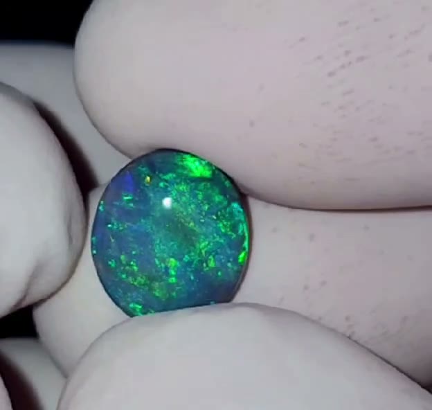Close-up of an opal from the Freestyle Opal video collection